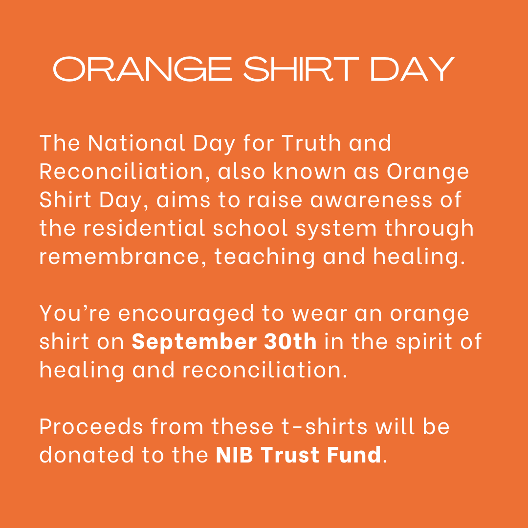 Orange Shirt Day | National Day for Truth and Reconciliation | Residential School Survivors | PROCEEDS DONATED