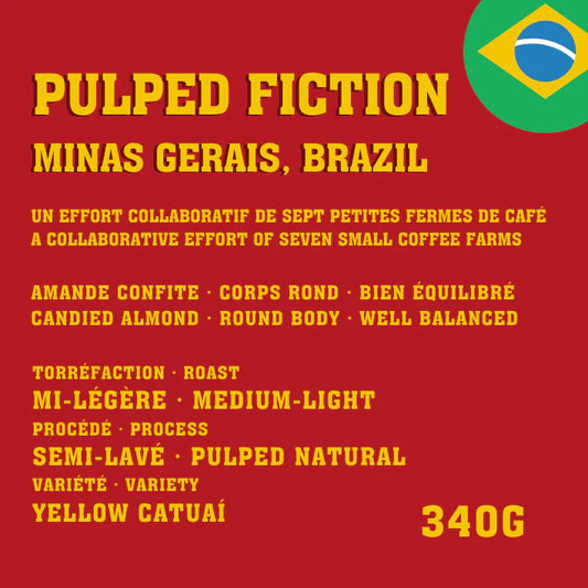 Pulp Fiction Light Roast du Brésil