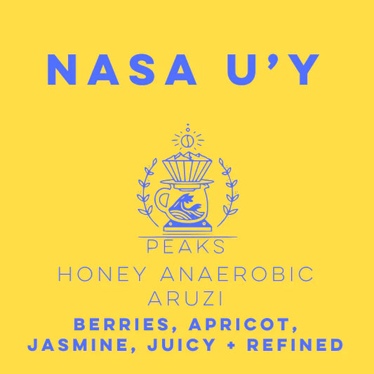 Nasa U'Y Honey Anaerobic Aruzi - Peaks Series